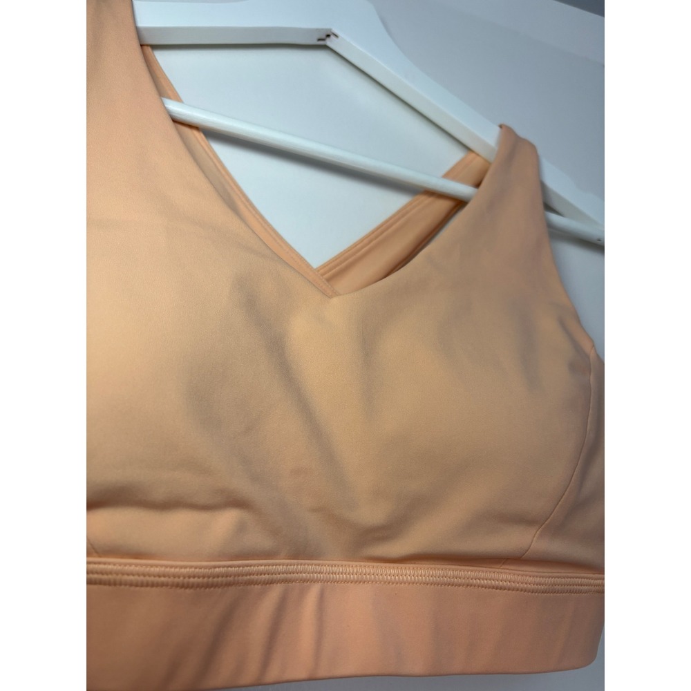 NEW Lululemon Envital Bra Medium Support B/C Cup Size 4 Criss Cross Back LW2DMOS - Picture 6 of 6